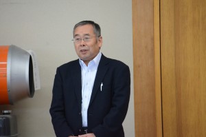 【山本ＯＢ会長による挨拶】