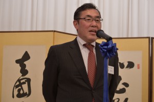 【秋川啓人松温会会長あいさつ】